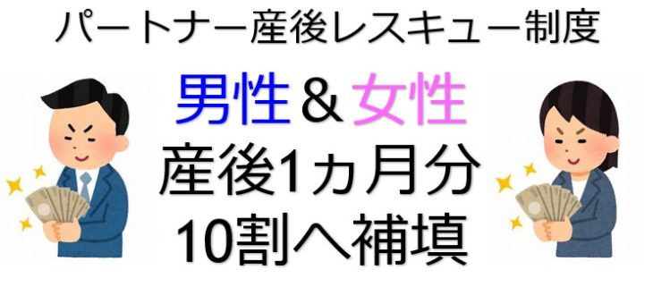 プレスリリース　パートナー産後レスキュー制度